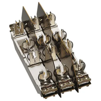 Hager Sicherungsunterteil L00T | NH00 | 6x160A Tandem | Käfigklemme 70mm² | für Sammelschiene