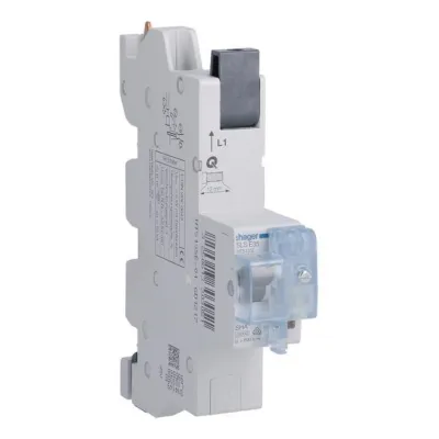 Hager SLS-Schalter HTS135E1 | 1-polig | 35A | für Sammelschiene | QuickConnect | Phase L1 | 400V