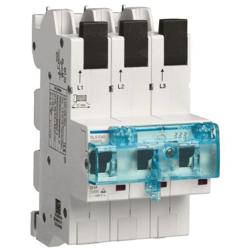 Bild: Hager SLS-Schalter 40A,3polig,E-Charak. HTS340E
