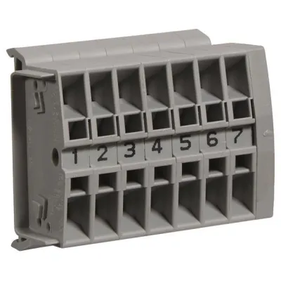 Hager Steuerleitungsklemme 7x2,5qmm,2fa/TS35 KT07A