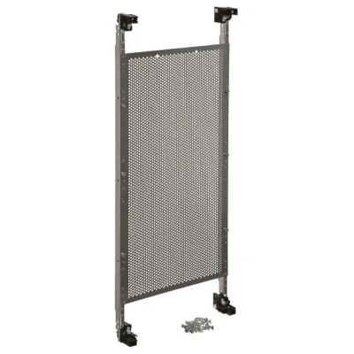 HAGER Feldverteiler UN41TN | Multimediafeld Telekommunikationsfeld | 250x600mm | Traggerüst Stahlblech | Einbausatz