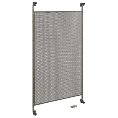 Hager Feldverteiler Traggerüst UN62TN | Multimediafeld Telekommunikationsfeld | 900x500mm | Stahlblech | ohne Abdeckung