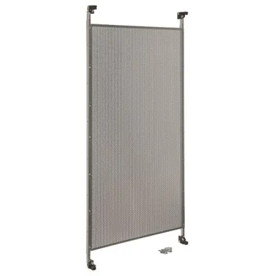 Hager Feldverteiler UN72TN | Traggerüst Multimediafeld | Telekommunikation | Lochblech Montageplatte 1050x500mm Stahl