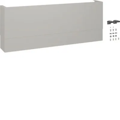 Hager Teleskop-Rangierblende FZ1300TB | 5-feldig | 350-680mm Höhe | 205mm Tiefe | Edelstahl 304 | RAL 9010