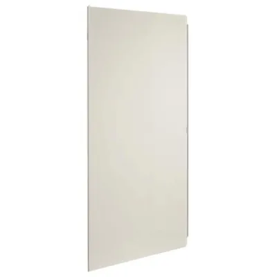 Hager Schutztür FZ024N | Tür für Zählerschrank IP54/IP44 | 1100x1050 mm | links | Stahl pulverbeschichtet | RAL 9010