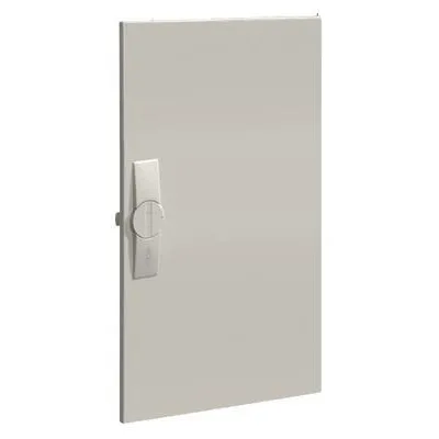 HAGER Schutztür FZ022N | Tür für Zählerschrank IP44 | 1100x550mm | rechts | Stahl pulverbeschichtet | RAL 9010