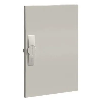 HAGER Schutztür IP44 FZ014N | Tür rechts für Schrank 950x550mm | Stahl pulverbeschichtet | RAL 9010