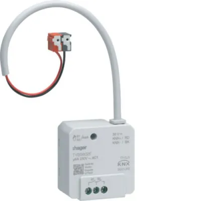 Hager Schalt-/Jalousieaktor TYBS602F KNX Unterputz 2/1-fach | 6A | 230V | 500W | Secure | Zeitschaltung