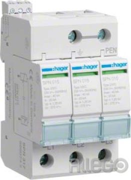 Hager Überspannungsableitermodul 40kA 275V SPN015