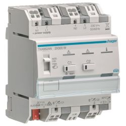 Hager Universal-Dimmaktor 2fach KNX TXA662AN 2x300W ESL/LED kombinierbar Hager U