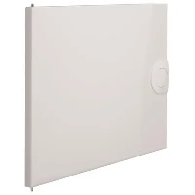 Hager Tür für Kleinverteiler Volta VA12T | Aufputz 1-reihig | Stahlblech pulverbeschichtet | Modell VA12CN | Weiß