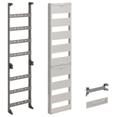 Hager Verteilerfeld ZU37RK | universZ | 1-feldig | 7-reihig | 1050x250mm | ohne QC-Klemmen | mit Abdeckung