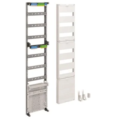 Hager Verteilerfeld ZU48VT6APZ2 | universZ | 6-reihig | 1-feldig | H1200xB250mm | APZ unten | Stahlblech