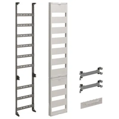 Hager Verteilerfeld ZU59RK | universZ | 1-feldig | 9-reihig | 1350x250x45mm | ohne QC-Klemmen | mit Abdeckung