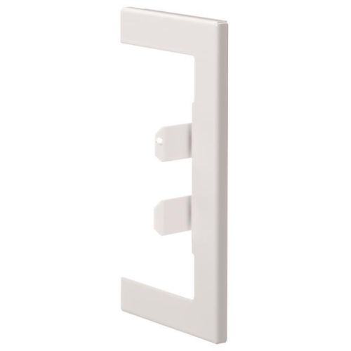 Bild: Hager Wandanschlussblende BR65130W9016 Stahl BR/A/S 68x130 OT80mm verkehrsweiß