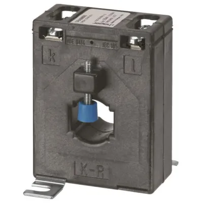 Hager Durchsteckstromwandler SRA00505 | 50/5A | 1,5VA | Klasse 1 | für Schiene/Kabel BG213 | Weiß