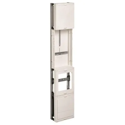 Hager Wandler-Messfeld UF51W19 | 1 Zählerplatz | 1-stöckig | NAR Sas-40mm | WzR-150mm | APZ-300mm | 1350x1350mm | weiß