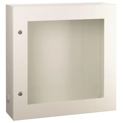 Hager Wandlerschrank P13FLM1 | Zähler- und Wandlermessschrank | IP54 | 800x800x218mm | legierter Stahl | Aufputz