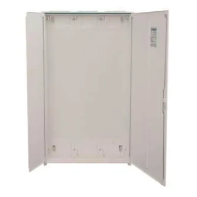 Hager Wandschrank FP93SN2 | IP44 | 1400x800x205mm | 27 Reihen | 324 Module | pulverbeschichtet | RAL 9010