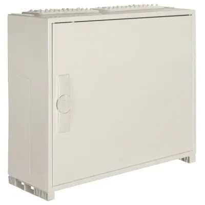 Hager Wandschrank FP32TN2 | IP44 | 72 Module | 6 Reihen | 500x550x205 mm | Stahl pulverbeschichtet | RAL 9010
