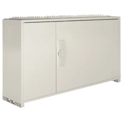 HAGER Wandschrank FP33SN2 | Aufputz-Leergehäuse IP44 | 500x800x205mm | 9 Reihen | 108 Module | weiß RAL9010