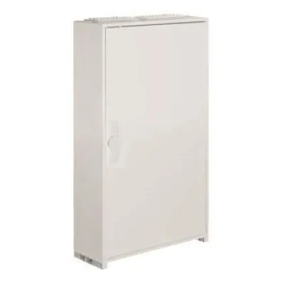 HAGER Wandschrank FP62TN2 | IP44 | 950x550x205 mm | Stahlblech pulverbeschichtet | 12 Reihen | 144 Module | RAL 9010