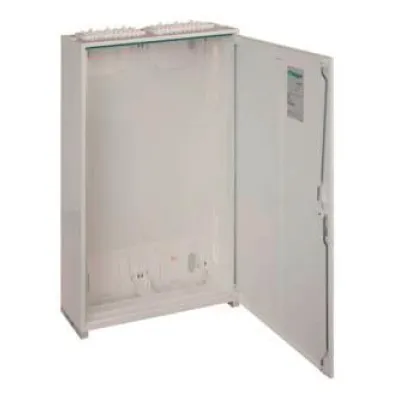 Hager Wandschrank FP62SN2 | IP44 | Stahl pulverbeschichtet | 950x550x205mm | 144 Module | Innenbereich | RAL 9010