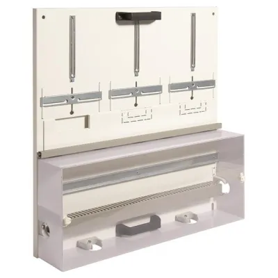 Hager Zählerwechselplatte U13ZWP1 | Größe 3 | für Wandlermessung | ohne Prüfklemme | Zubehör Stromzähler