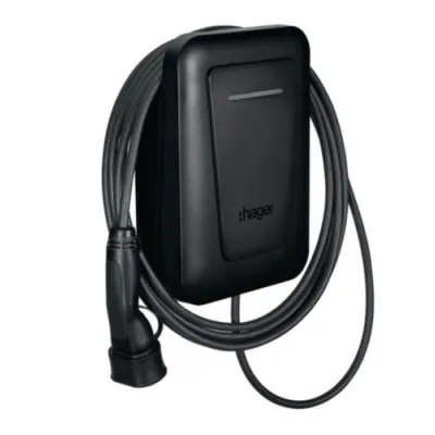 HAGER XVR111C Ladestation mit Ladekabel 11kW