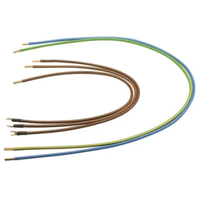 Hager Abgangskabelbaum Y88E | 10mm² | 5-polig | für Tragplatten | Gabelanschluss | Zählerzugang oben