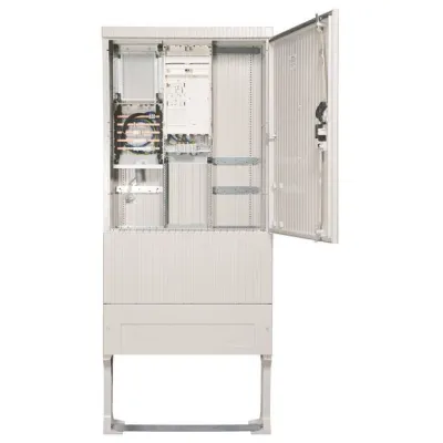 Hager Zähleranschlusssäule ZAS207BE15A | 1 Zählerplatz eHZ | 5-polig | IP44 | 2010x839x277 mm | APZ | Polyester