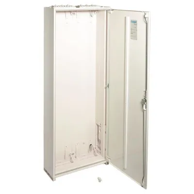 Hager Zählerschrank | Aufputz/teilversenkt | IP54 | 1400x550x205mm | 216 Platzeinheiten | Stahlblech | Schutzklasse II