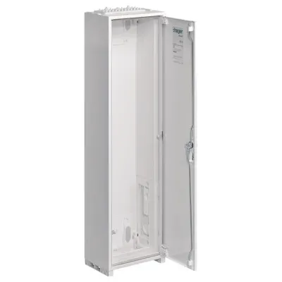 Hager Zählerschrank ZB31W | UniversZ | IP54 | Schutzklasse II | 1100x300x205 mm | 84 Platzeinheiten | Stahlblech