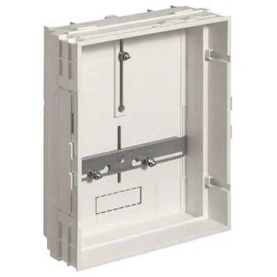 Hager Zählertragplatte U961N universN | 3-phasig | 300x250mm | RAL 9010 Weiß | für Verteilungen