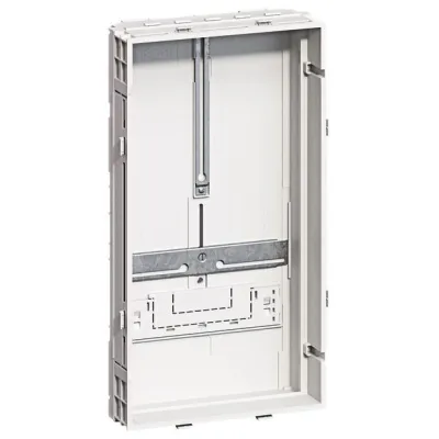 Hager Zählertragplatte U96N 450x250mm | 3-Punkt Tragplatte DIN 43870 | 3-phasig | weiß RAL9010