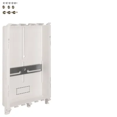 Hager Zählertragplatte ZU95 | 3-Punkt Befestigung | universZ | 300x250 mm | 1-stöckig | Stahlblech | RAL 9010 Weiß