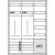Bild: Hager ZB332P25 Komplettschrank universZ 1100x800x205mm 2 ZP/VF-5rh/APZ/3-feldrig