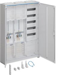 Hager ZB332P25 Komplettschrank universZ 1100x800x205mm 2 ZP/VF-5rh/APZ/3-feldrig