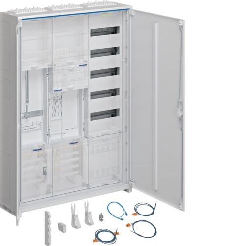 Bild: Hager ZB33SET15LS Komplettschrank universZ, 1 ZP, 1 SG, BKE-I, OKK, APZ