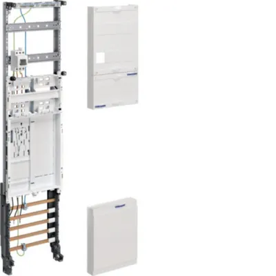 Hager Komplettfeld ZH3EH16 | Zählerfeld 1 Zählerplatz | eHZ geeignet | Hauptschalter | 16mm² | 1050mm | vorverdrahtet