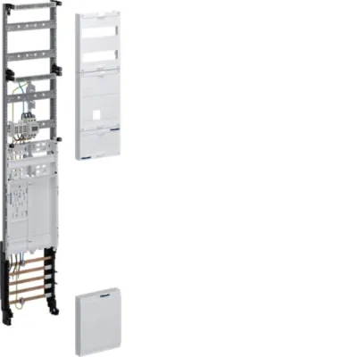 Hager Komplettfeld ZH5EL27T | 1 Zählerplatz eHZ | 2 Verteilerreihen | 1350x250x120 mm | 63A | BKE-I | weiß