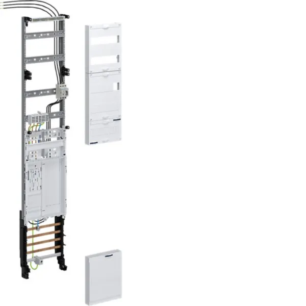 Hager Komplettfeld ZH5EZ16PN | eHZ Zählerschrank | 1 Zählerplatz | BKE-I | PV-Überspannung | 1350x250x120mm | 63A | weiß