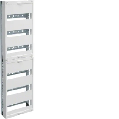 Hager Verteilerfeld ZU261S | 6-reihig | 1-feldrig | 6x12TE | 250x900x45mm | DIN 43870 | weiß