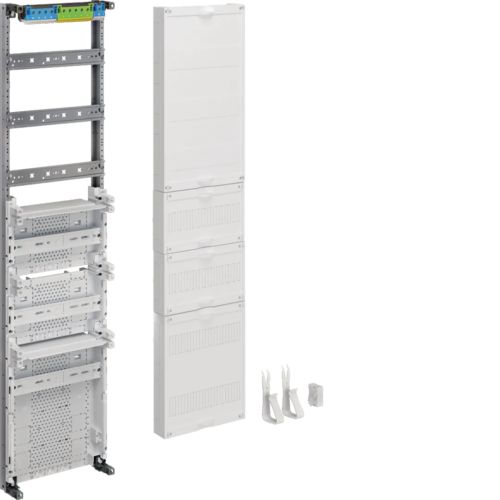 Bild: Hager ZU37VT3APZ2 Verteilerfeld universZ 3-reihig 1-feldig 6x12TE APZ RfZ 1050mm