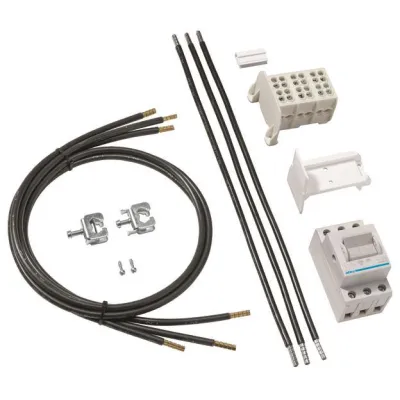 Hager Bestückungspaket ZY01PV für PV-Anlagen bis 4,6 kVA | 1-Zählerplatz | eHZ | Überschusseinspeisung