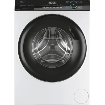 Haier Waschmaschine HW80-B14939 Frontlader | 8 kg | 1400 U/min | Energieklasse A | Dampfprogramm | Weiß