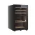 Bild: Haier Weinklimaschrank HWS42GDAU1 | 42 Flaschen | 2 Zonen | WLAN | UV-Glas | LED | Holzregale | Schwarz