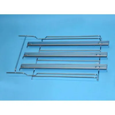 Haltegitter links mit Auszugsschienen 3-fach für Backbleche Roste Gorenje