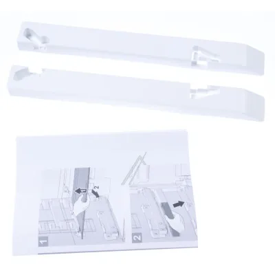 Halteleisten-Set für Liebherr Kühlschrank 743988600 rechts/links
