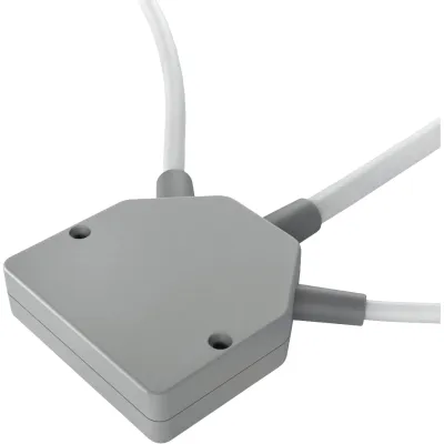 Xavax Küchenanschlussverteiler 111999 | Splitter für Herd & Backofen | 11kW | geringe Einbautiefe